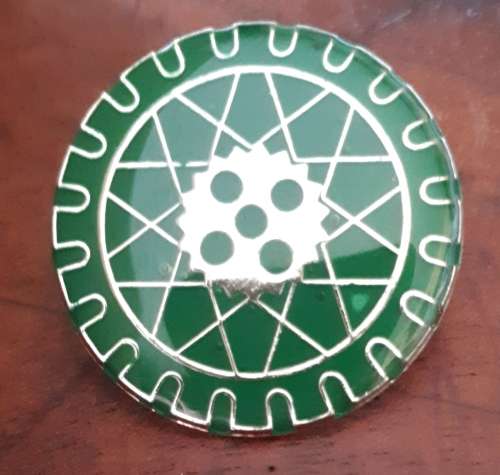 SADF -   EQUESTRIAN CENTRE MOTORCYCLE INSTRUCTOR CLASS 1 QUALIFICATION BADGE.