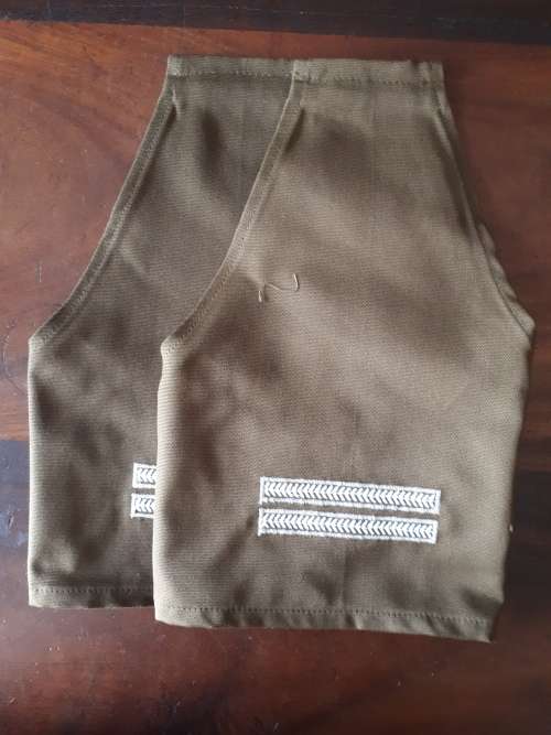 SWATF -  CORPORAL NUTRIA BRASSARD PAIR  - UNUSED