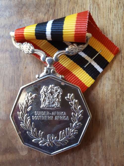 SADF - FULL SIZE SOUTHERN AFRICA MEDAL (NUMBERED) (NUMBER MAY DIFFER FROM PICTURE)