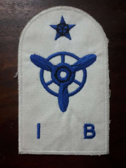 SA NAVY SUMMER DRESS MUSTERING PATCH (LARGE) - INTERNAL COMBUSTION ARTIFICER