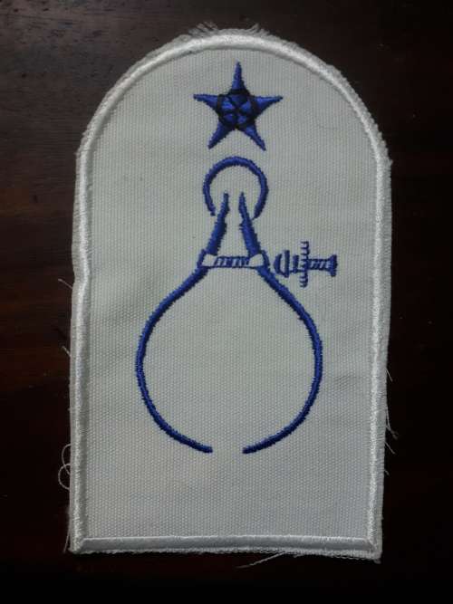 SA NAVY SUMMER DRESS MUSTERING PATCH (LARGE) - INSTRUMENT FITTER