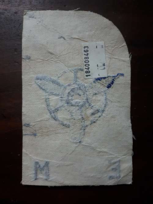 SA NAVY SUMMER DRESS MUSTERING PATCH (LARGE) - ENGIN ROOM ARTIFICER