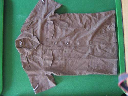 SADF - Nutria brown (bushwar era) shortsleeve shirt size medium