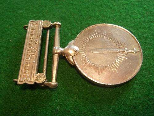 INDIA GENERAL SERVICE MEDAL WITH JAMMU AND KASHMIR 1947 - 48 BAR