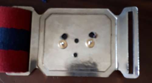 SADF - ENGINEERS STABLE BELT (USED) -- PLEASE SEE DESCRIPTION