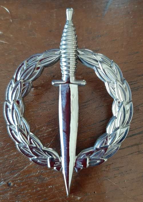SADF - `REPRODUCTION` SPECIAL FORCES ( RECCE ) OPERATOR BADGE - FULL SIZE