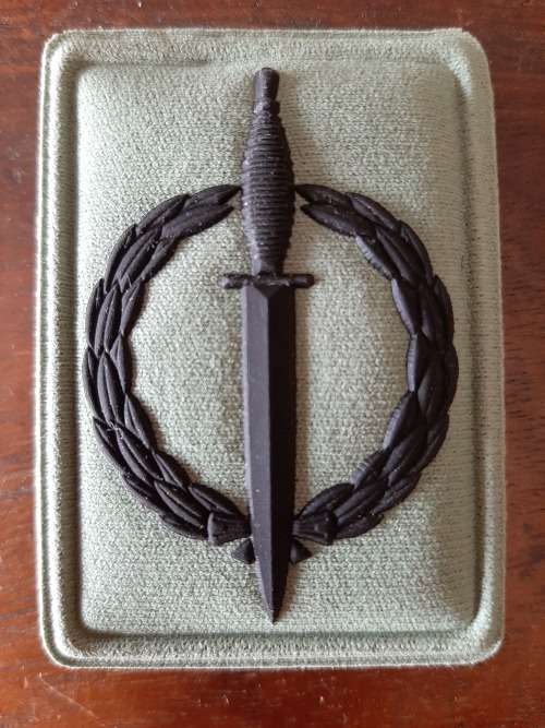 SANDF -  SPECIAL FORCES ( RECCE ) OPERATOR BADGE - FIELD DRESS