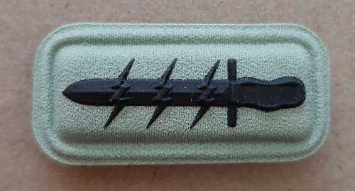 SADF / SANDF - 61 MECH - `MESSIE` BADGE FOR CAMO FIELD DRESS