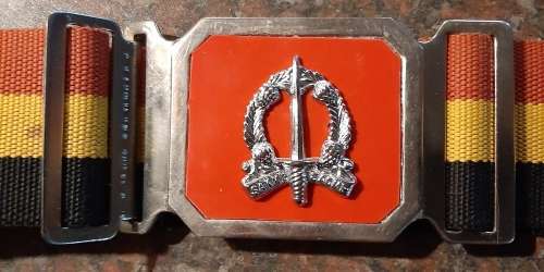 SADF - MILITARY POLICE STABLE BELT (BELTING 82 CM)