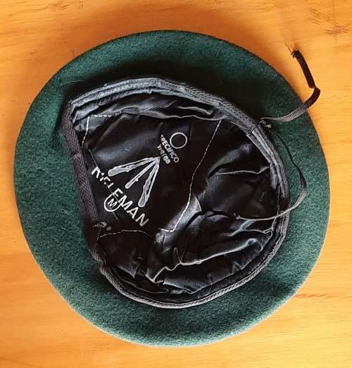 SADF 1987/88 INFANTRY CORPS BERET (AS NEW SIZE 59)