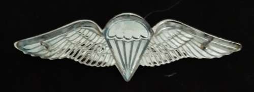 SADF / SANDF - FREE FALL PARA WING PINS INTACT (FULL SIZE)