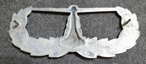 SADF / SANDF AIR ASSAULT PROFF BADGE (FULL SIZE)  - PINS INTACT