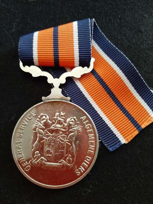 SADF - FULL SIZE GENERAL SERVICE MEDAL (NUMBERED) #1