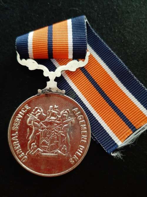 SADF - FULL SIZE GENERAL SERVICE MEDAL (NUMBERED) #3