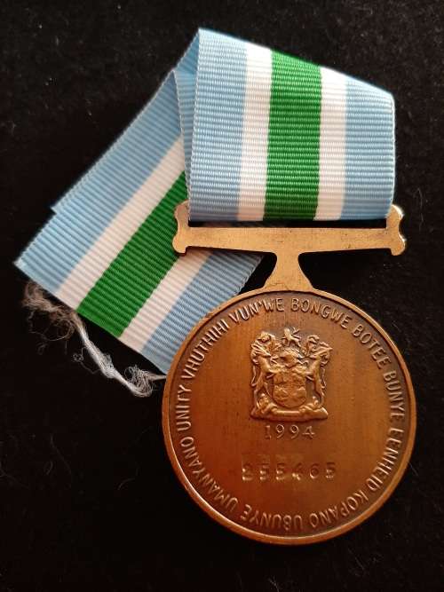 SADF - FULL SIZE UNITAS MEDAL (NUMBERED) #4