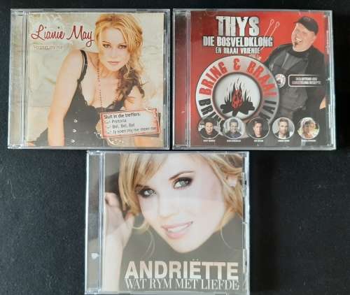 LOT OF 13 AFRIKAANS MUSIC CDS --- (GOOD CONDITION PRE LOVED)