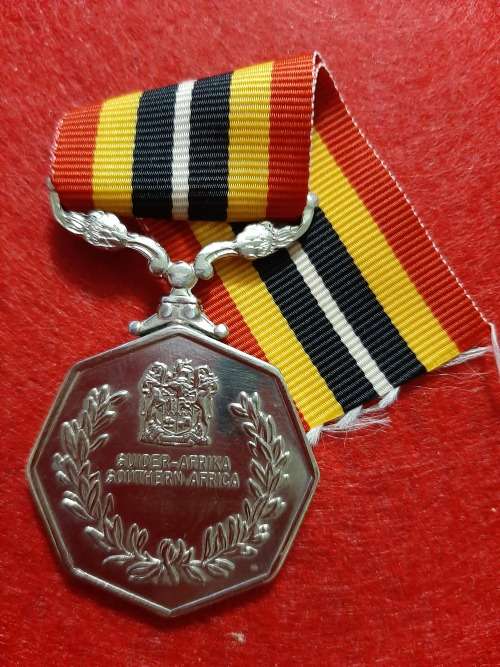 SADF - FULL SIZE SOUTHERN AFRICA MEDAL (NUMBERED) #3