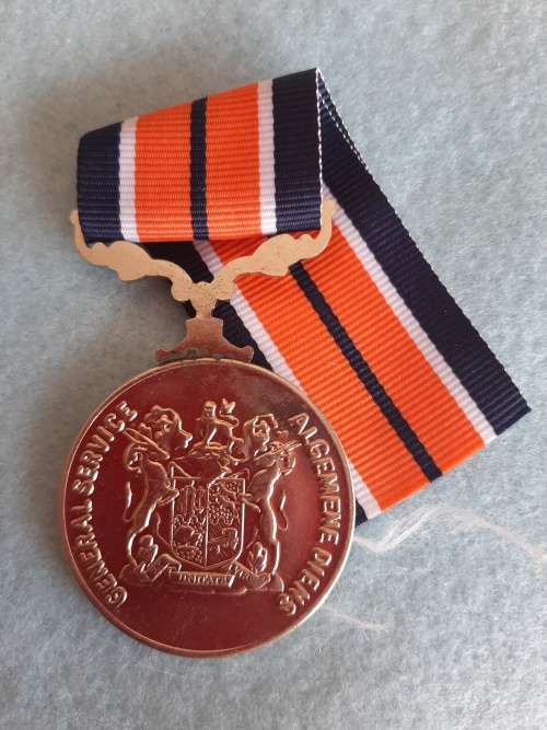 SADF - FULL SIZE GENERAL SERVICE MEDAL (NUMBERED) #4