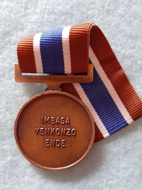 CISKEI DEFENCE FORCE 10 YEAR SERVICE MEDAL FULL SIZE