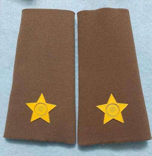 SADF - 2LT NUTRIA SLIP ON RANK PAIR