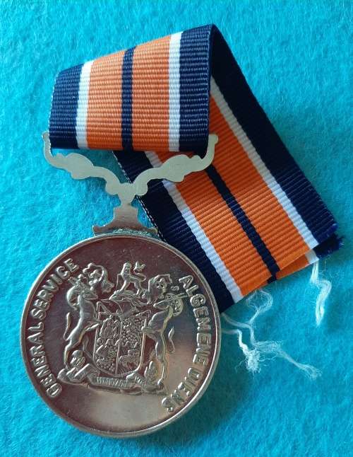 SADF - FULL SIZE GENERAL SERVICE MEDAL (NUMBERED) #1