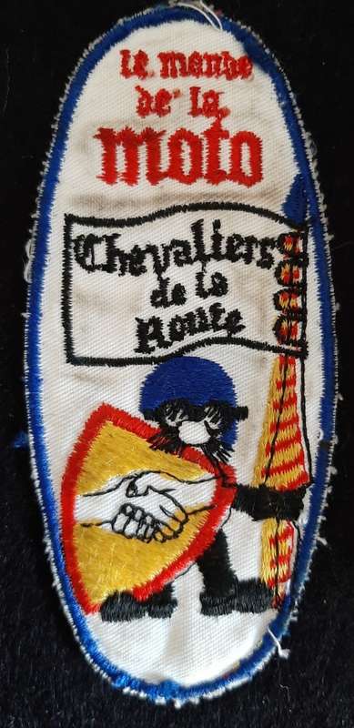 FRANCE - FRENCH BIKER PATCH (WORN)