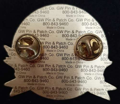 USA - AMERICAN BIKER RALLY METAL BADGE - PINS INTACT