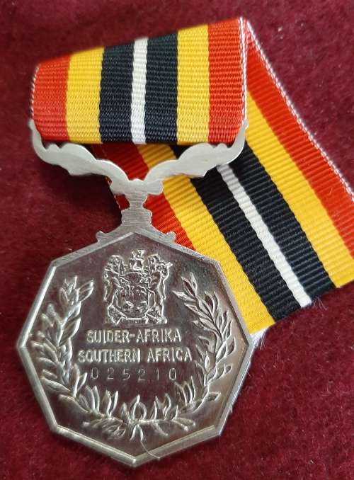 SADF - FULL SIZE SOUTHERN AFRICA MEDAL (NUMBERED)