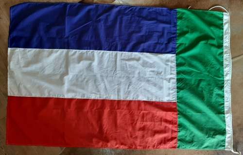 TRANSVAAL VIERKLEUR FLAG - 108 X 170 CM (MODERN MADE) - NO MARKINGS