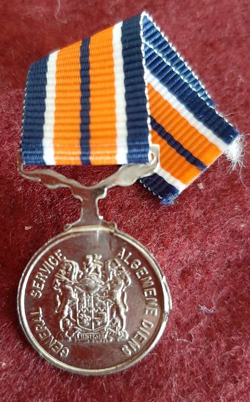 SADF - @@ MINIATURE @@ GENERAL SERVICE MEDAL