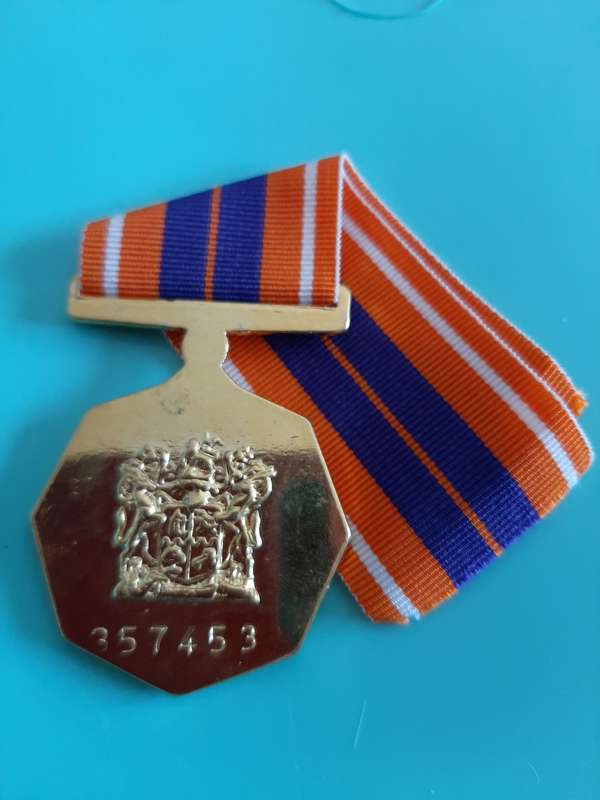 SADF - FULL SIZE PRO PATRIA MEDAL (NUMBERED)