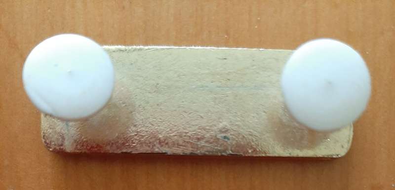 SA NAVY - METAL NAME TAG - PINS INTACT