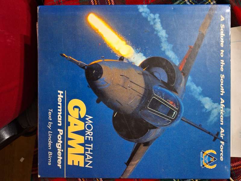 HERMAN POTGIETER - MORE THAN GAME A salute to the SAAF  - HARDCOVER