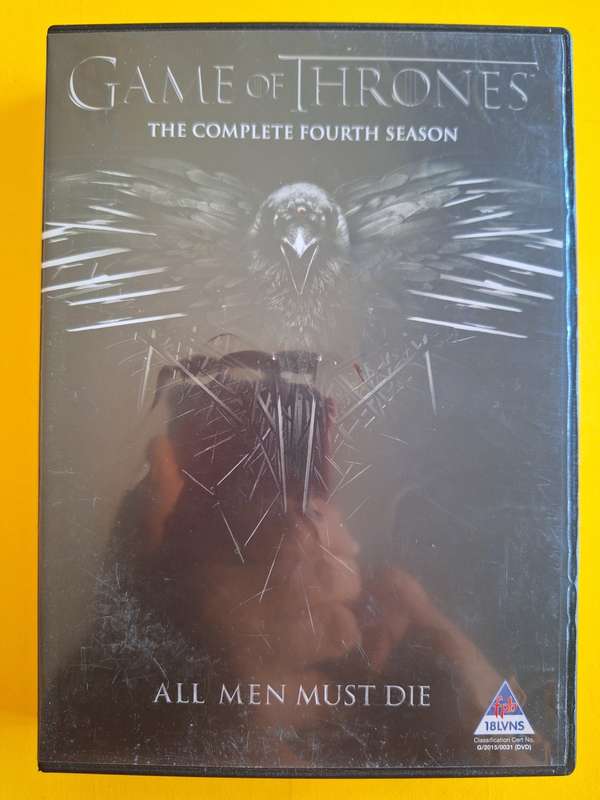 GAME OF THRONES  @@@ SEASON 4 @@@ DVD BOX SET