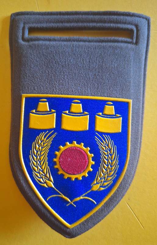 WITWATERSRAND COMMAND MAINT UNIT SHOULDER FLASH - PIN INTACT
