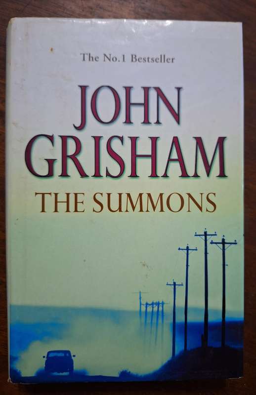 THE SUMMONS - JOHN GRISHAM - 341 PAGES HARDCOVER (20,5 X 13.5CM)