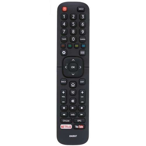 Hisense EN2B27 Replacement Remote Control for Hisense FHD/HD LED TV