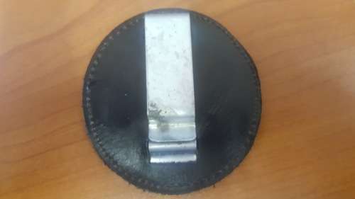 Paramedic Real Leather badge