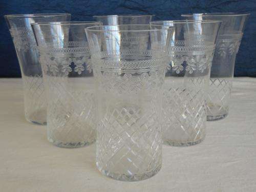 Six Woodstock Tumblers