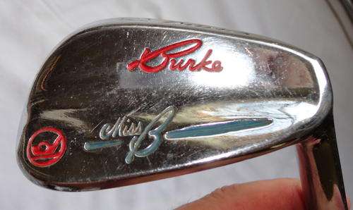 Burke "Miss B" Golf Clubs Set Of 11 Vintage