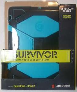 iPad: Griffin Survivor Extreme-duty Military Case *BLACK & BLUE* ( BRAND NEW) IN STOCK!