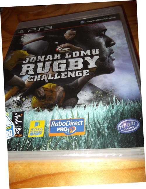 PS3 Jonah Lomu Rugby Challenge (BRAND NEW) IN STOCK!