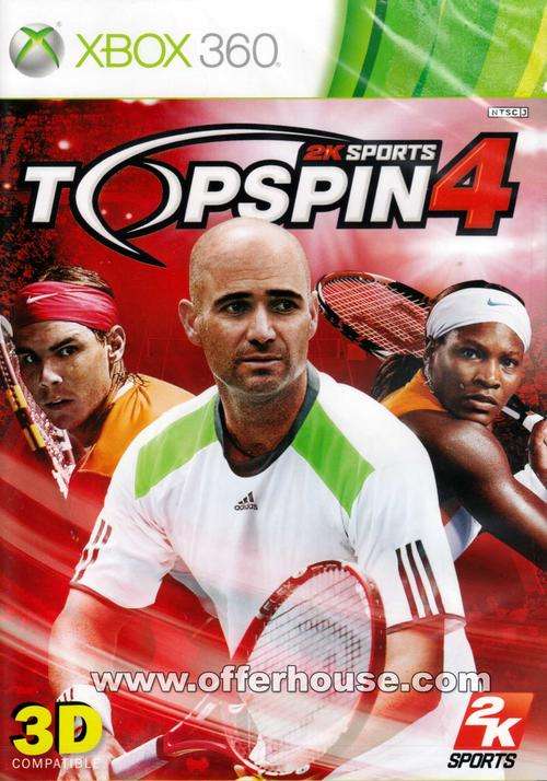 XBOX 360 Top Spin 4 (SECONDHAND) IN STOCK!