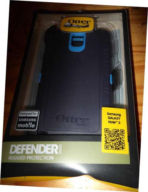 Samsung Galaxy Note 3 :OtterBox Defender Series Case *BLACK & BLUE* ( BRAND NEW) IN STOCK!