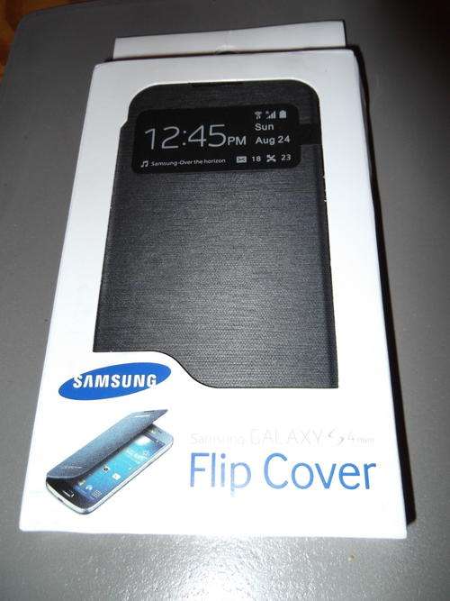 Samsung Galaxy S4 MINI FLIP COVER *BLACK* ( BRAND NEW) IN STOCK!