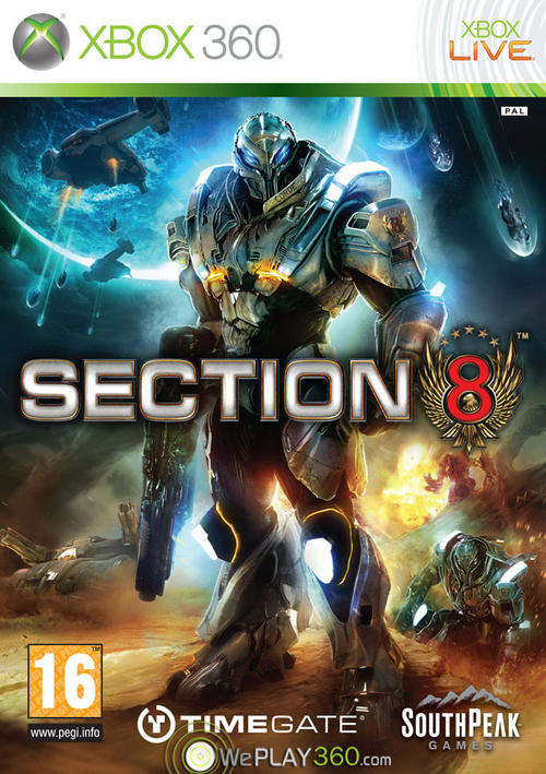 XBOX 360 Section 8 (BRAND NEW)