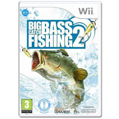 Wii Big Catch Bass Fishing 2 (BRAND NEW) NEW RELEASE!