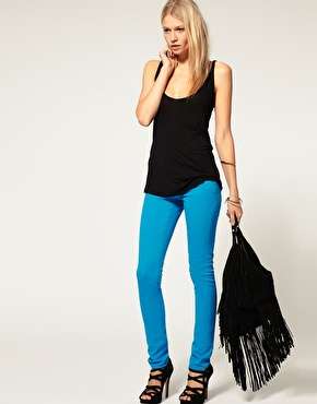 ASOS BLUE SKINNY JEANS - MEDIUM - FREE SHIPPING