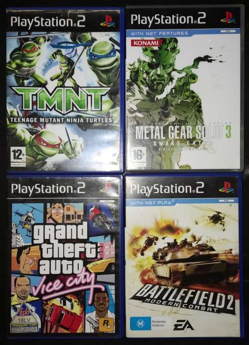 Lot #1 of 8 x Playstation 2 Games!