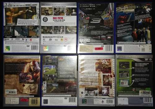 Lot #2 of 8 x Playstation 2 Games!